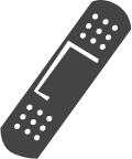 Illustration af plaster