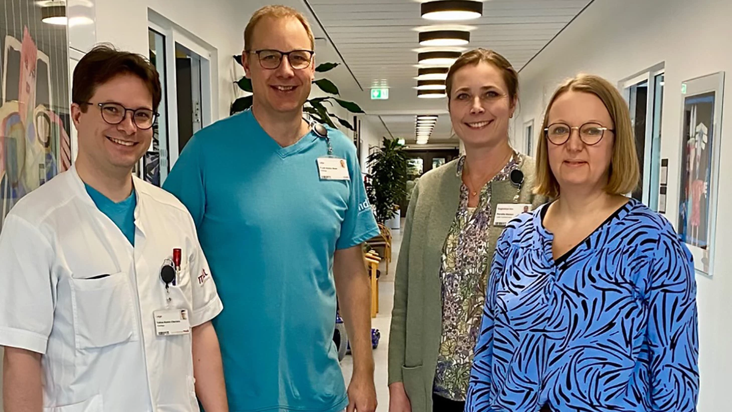 Forbedringsteam fra Medicinsk Afdeling og Blodprøver og Biokemi
