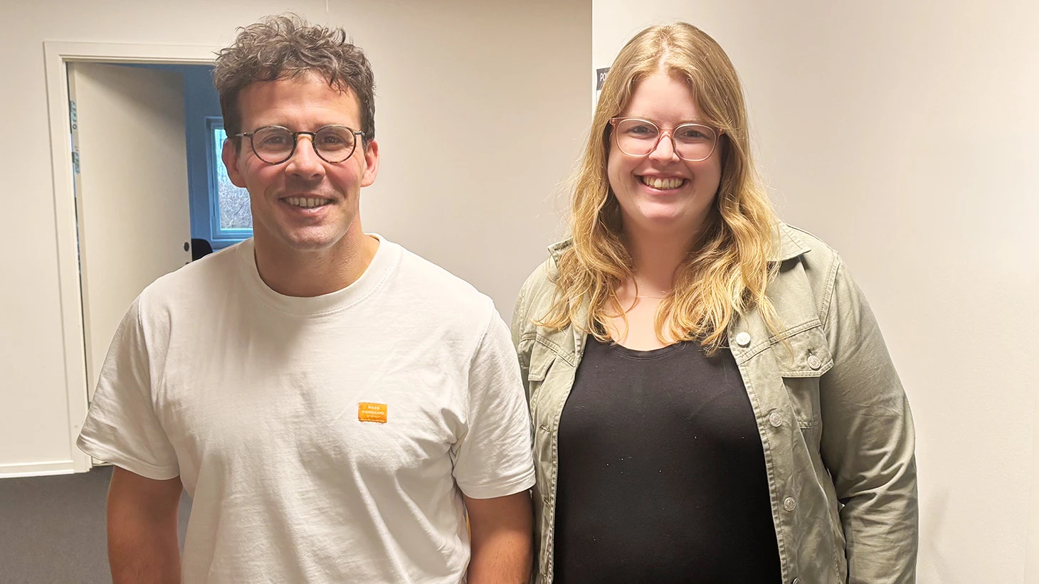 Foto af Marc Sampedro Pilegaard og Katrine Schilling Andersen
