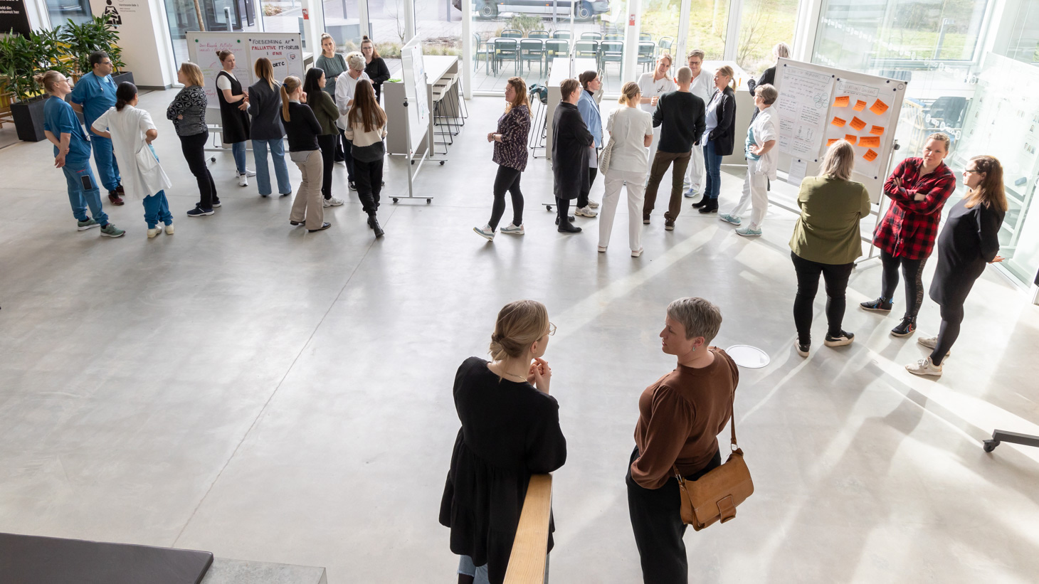 Poster præsentationer fra uddannelse i basal palliation