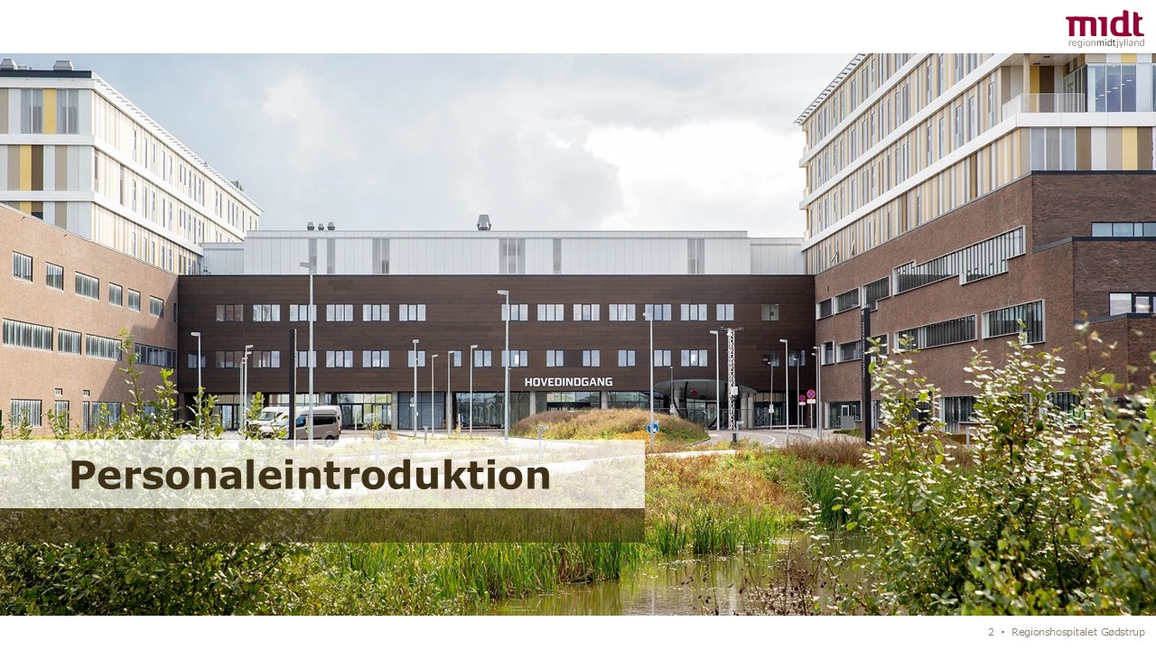 Hospitalets hovedindgang