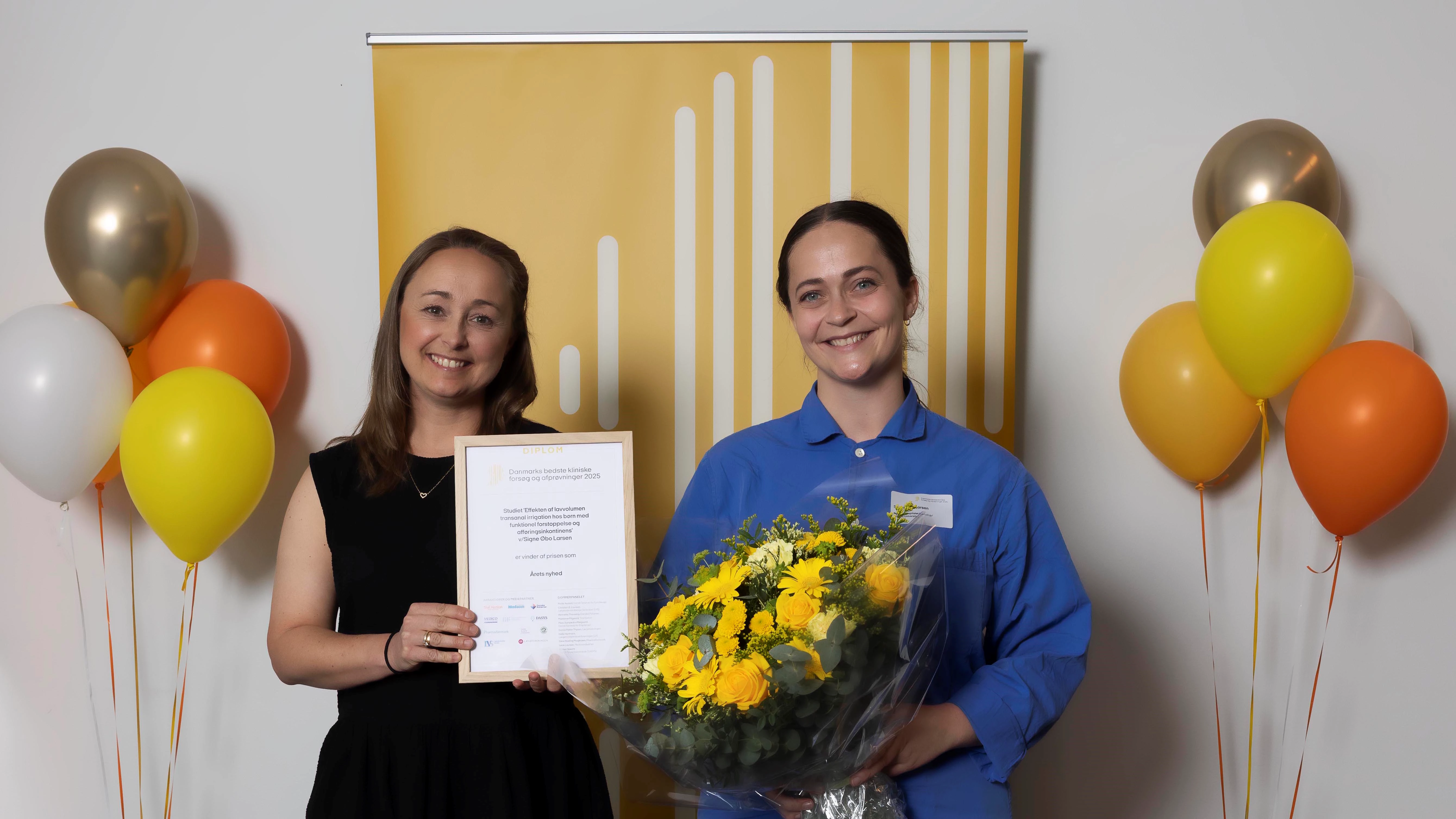 Luise Borch og Signe Øbo Larsen.