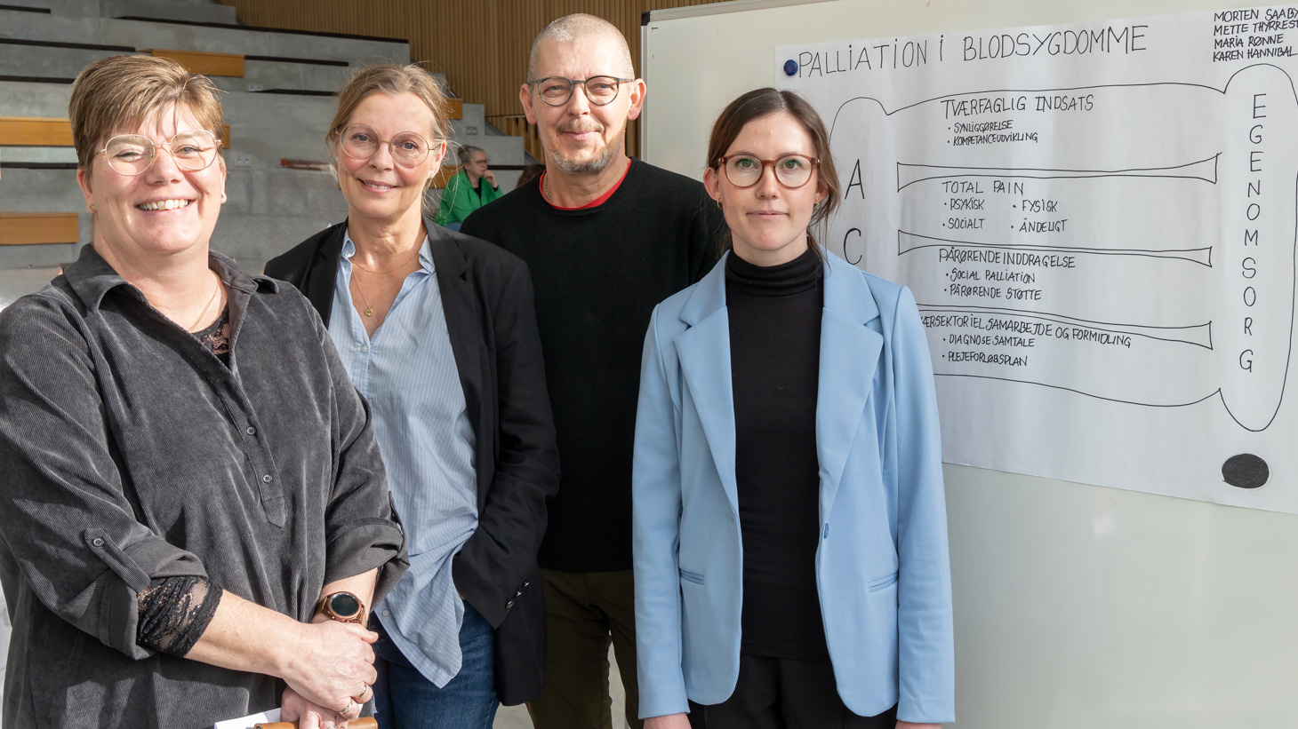 Tværfagligt team fra Blodsygdomme
