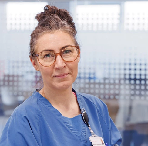Oversygeplejerske Kristine Moustgaard Rækby 