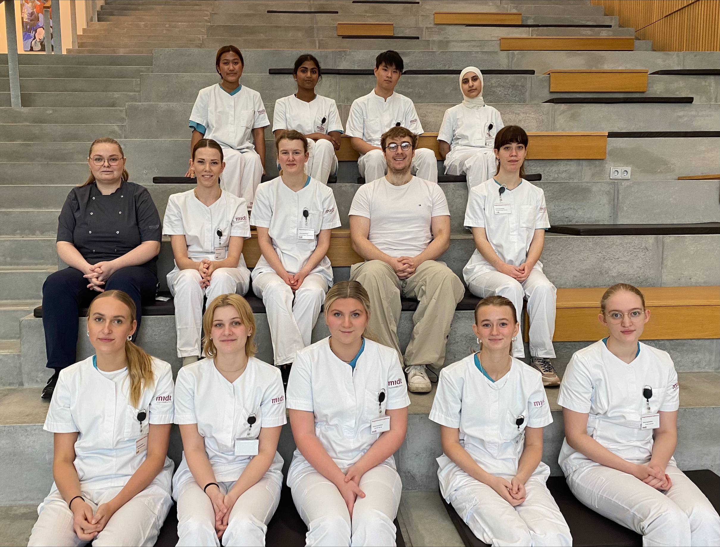 Gymnasielle erhvervspraktikanter fra uge 7 2025.