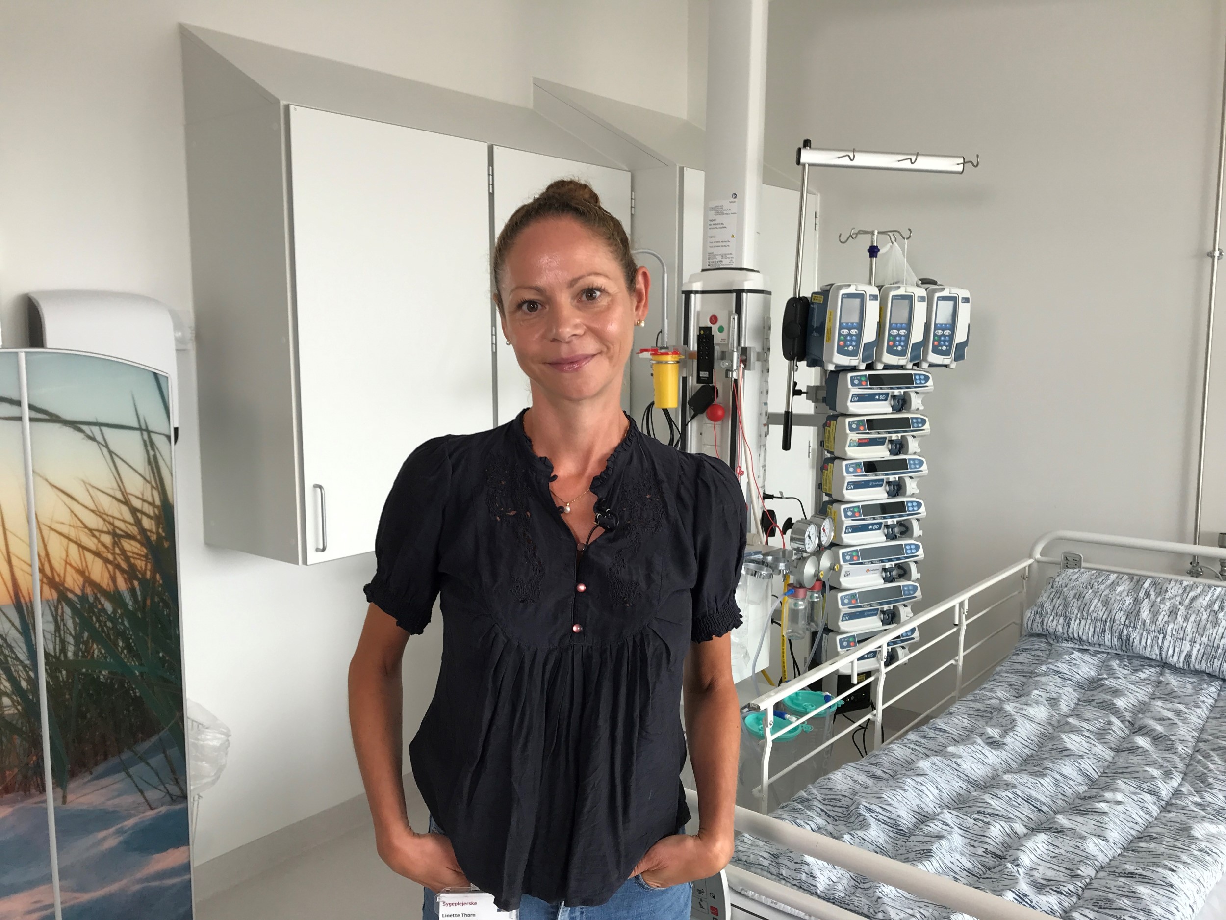 Linette Thorn, der er intensivsygeplejerske, er medansvarlig for projektet på AUH.