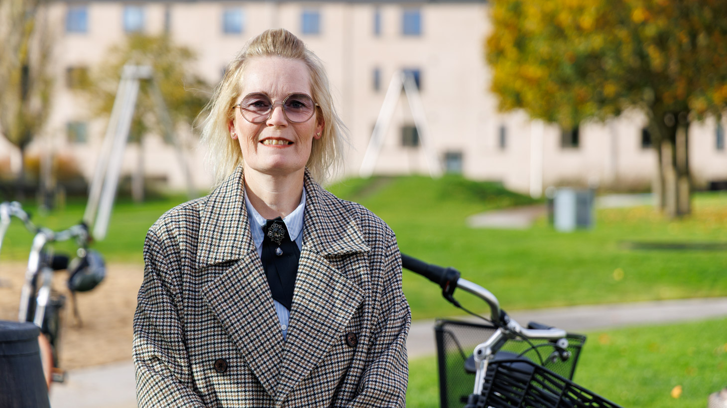 Foto af Mette Rosenkilde der er forman for afdelingsbestyrelsen i FællesBo